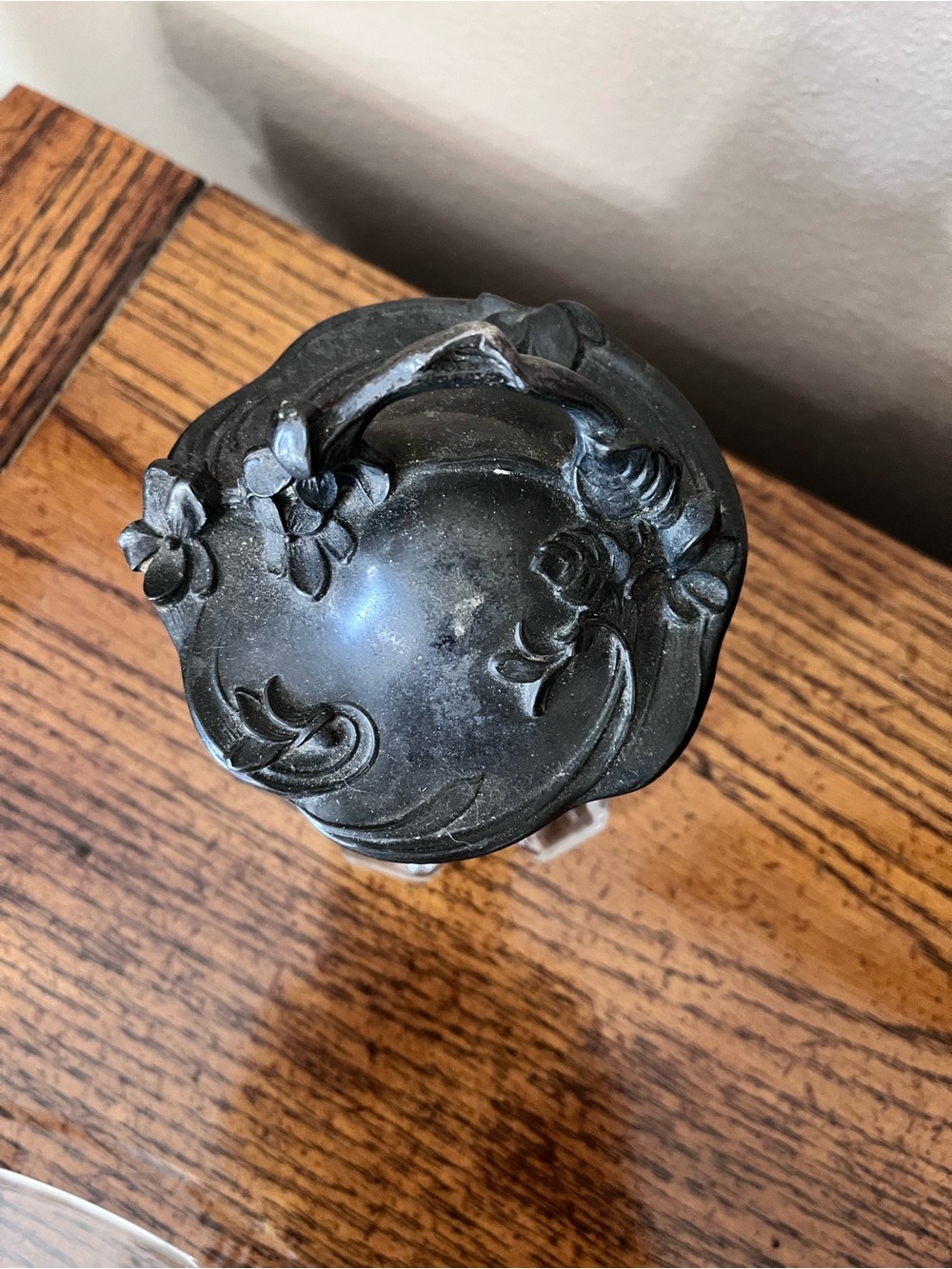 Antique trinket jar
